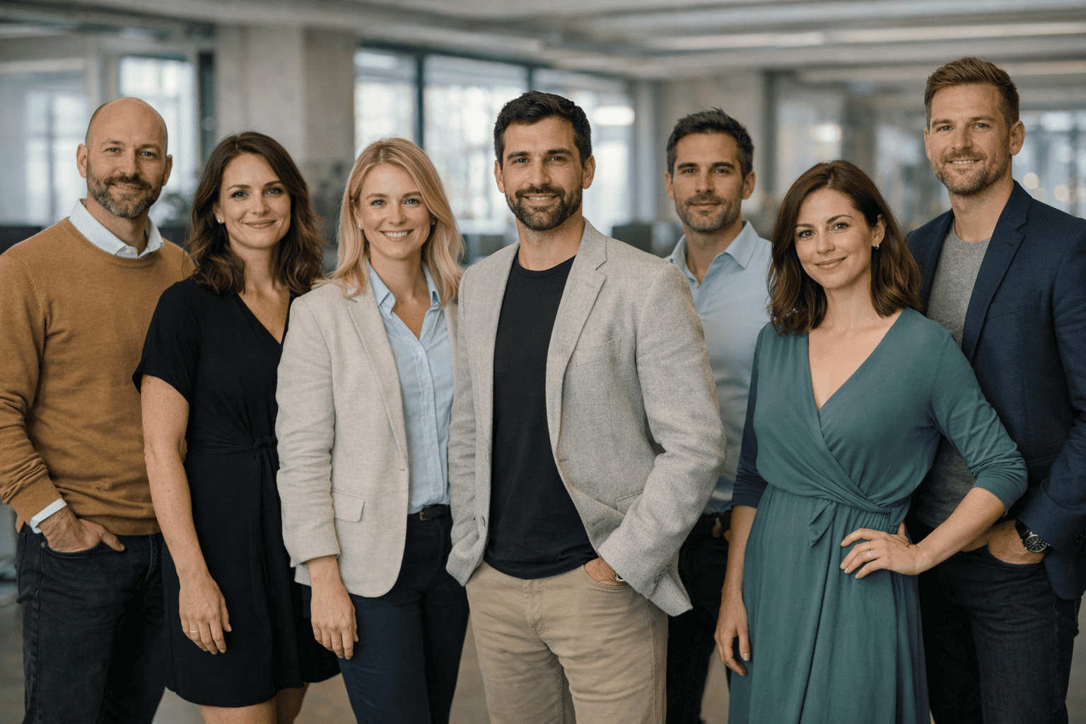 Team working on AI trading platform — Cuota Fondencia